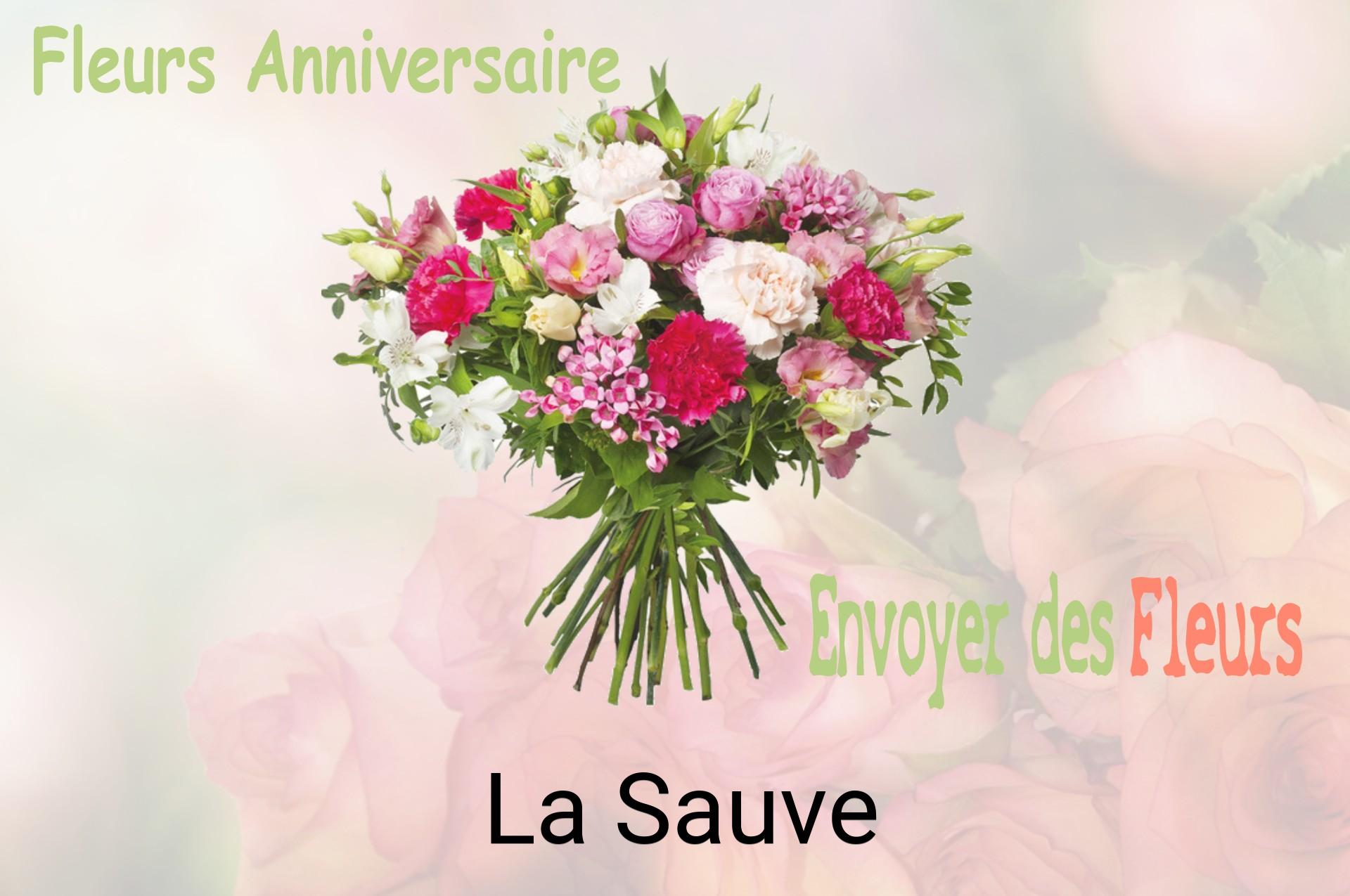Bouquet de fleurs d’anniversaire livré à La Sauve