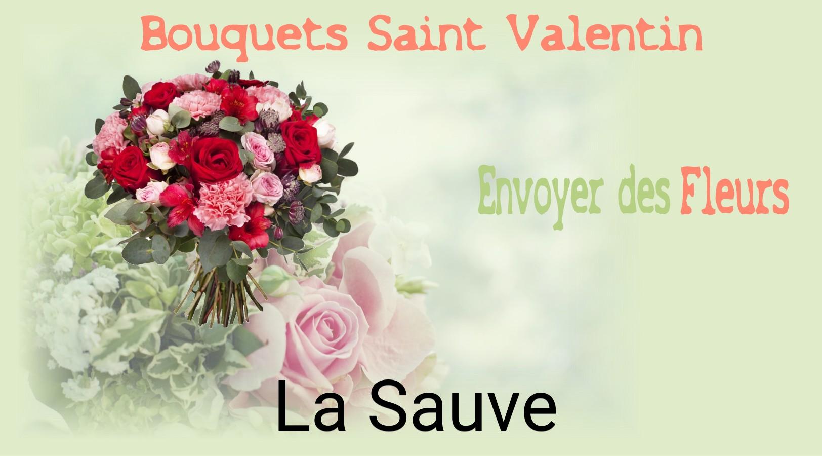 Roses de Saint-Valentin livrées à La Sauve